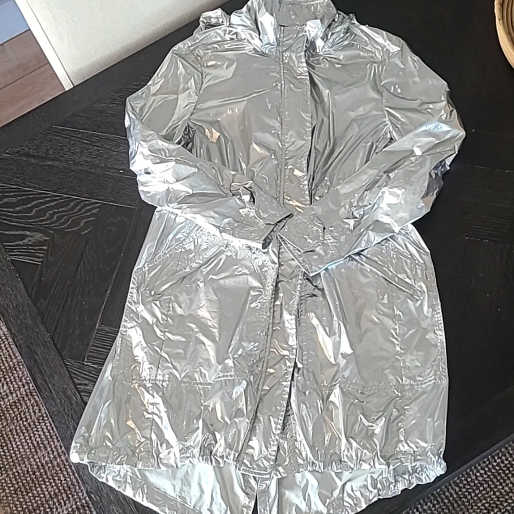 Tory Sport Metallic Windbreaker
